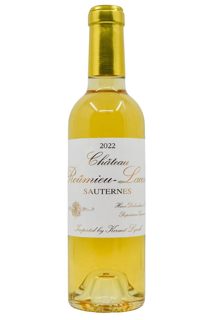 Bottle of Chateau Roumieu-Lacoste Sauternes 2022-Dessert Wine-Flatiron SF