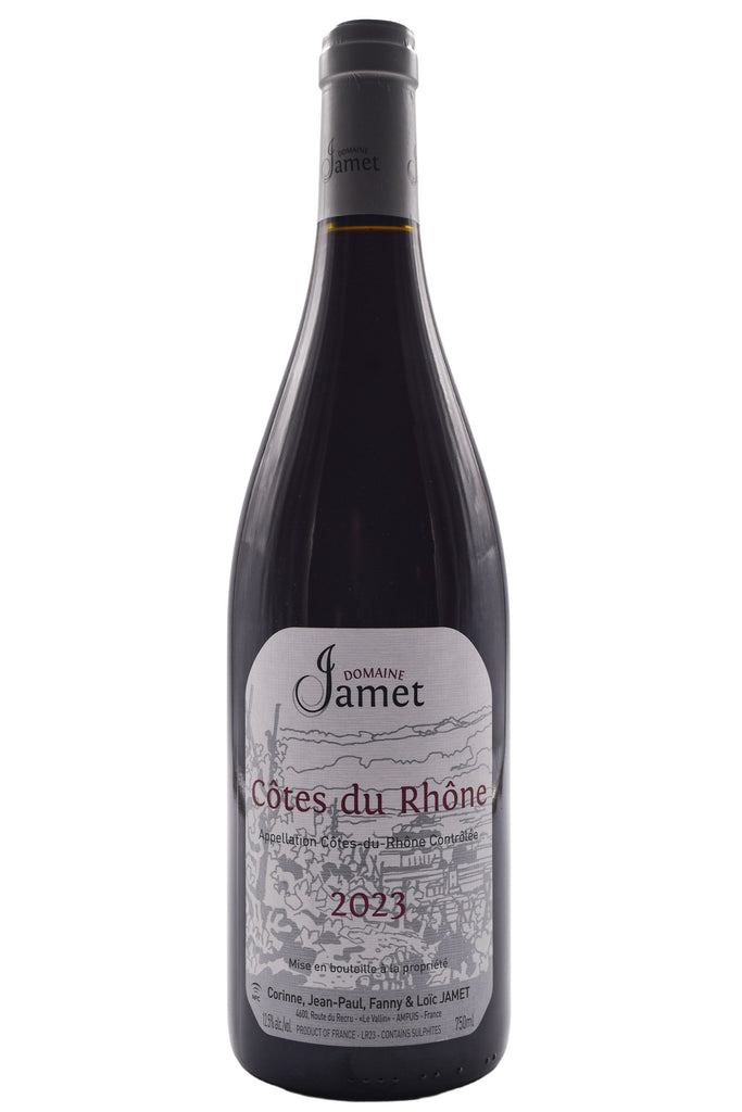Bottle of Domaine Jamet Cotes du Rhone Rouge 2023-Red Wine-Flatiron SF