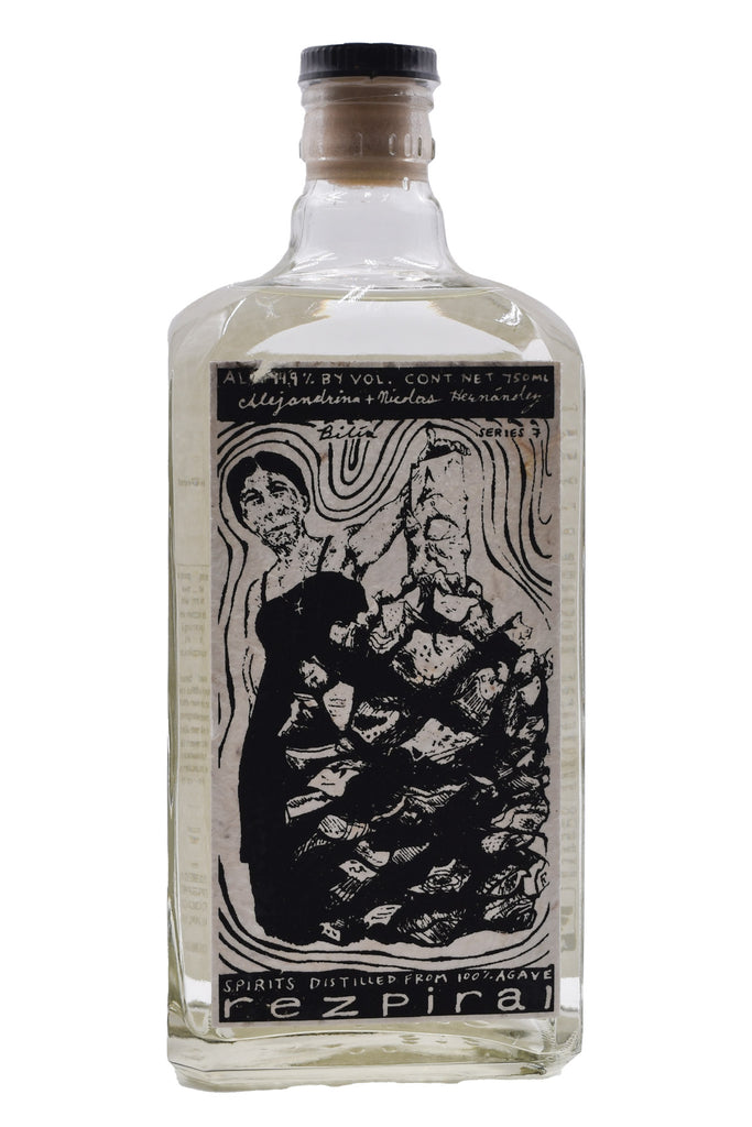 Bottle of Rezpiral Alejandrina Hernandez Bilia Mezcal-Spirits-Flatiron SF